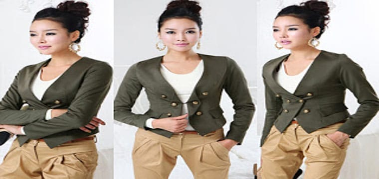 Hướng Dẫn May Áo Jacket Nữ - How To Sew a Jacket 6