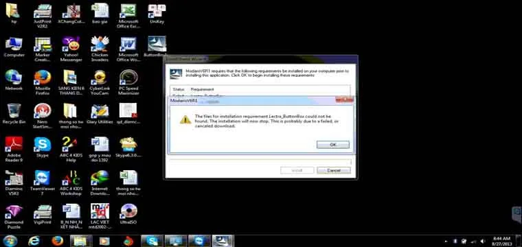 Sửa Lỗi Cài Đặt Lectra Modaris V6r1 Trong Bộ Lectra All In One 5 Sửa Lỗi Cài Đặt Lectra Modaris V6r1 Trong Bộ Lectra All In One 5