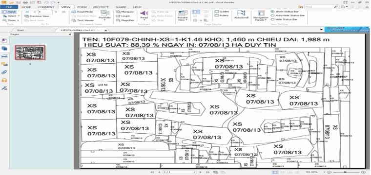 Hướng Dẫn In Sơ Đồ Mini Pdf Trong Lectra Diamino V5r3 12