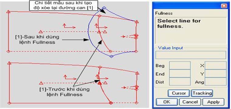 Các Lệnh Tạo Chi Tiết Xếp Ly Cho Chi Tiết Trong Gerber PDS 7