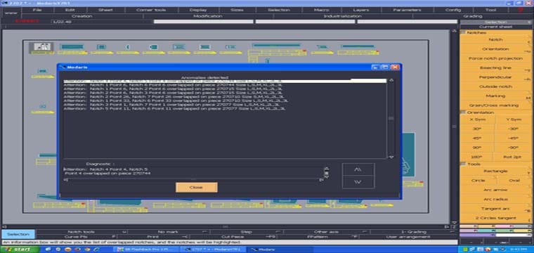 Lectra Modaris V7 Chức Năng Mới Checking 4