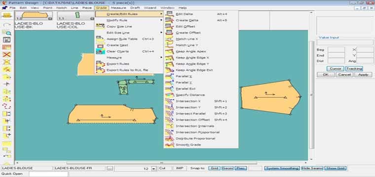 Tài Liệu Tra Cứu Chức Năng Các Lệnh Trong Gerber Pattern Design–Phần 4 4