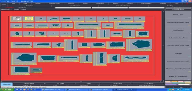 Cách Thay Đổi Màu Nền Trong Lectra Modaris 9 Cách Thay Đổi Màu Nền Trong Lectra Modaris 8