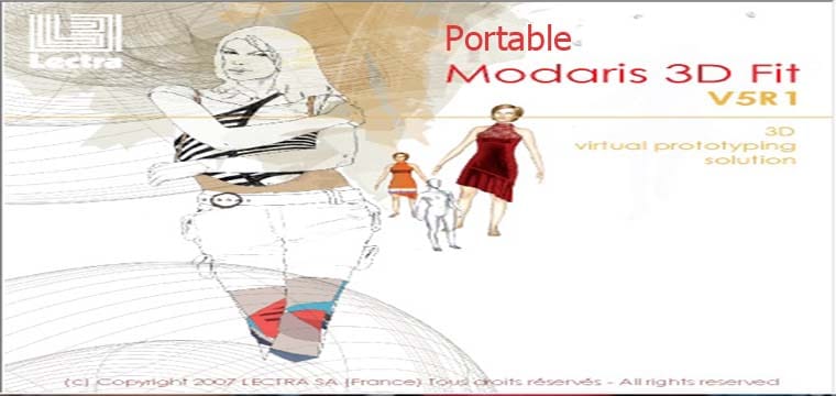 Portable Lectra Modaris 3D Fit V5R1 Hoạt Động Trên Mọi HĐH Windows 3