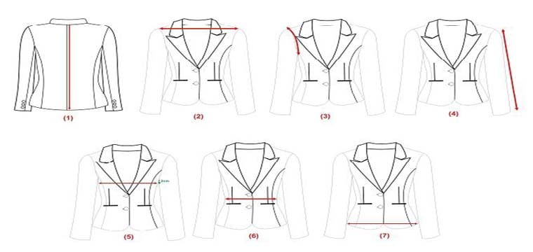 Thông Số Size Chuẩn Và Quy Cách Đo Đồng Phục Nữ 10