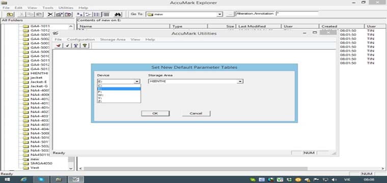 Thay Đổi Mặc Định Tập Tin Parameter Tables Trong Gerber Accumark Explorer 8