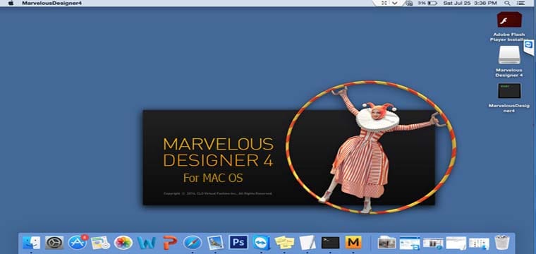 Hướng Dẫn Cài Thiết Kế 3D Marvelous Designer4 Trên Mac OS 3