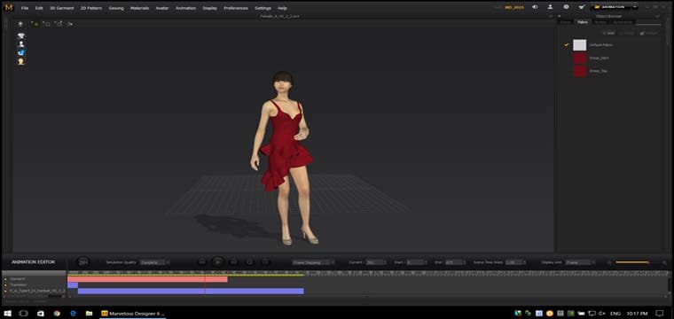 Hướng Dẫn Trình Diễn CatWalk 3D Trên MarvelousDesigner 6 4