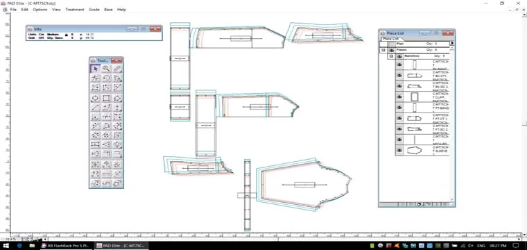 Hướng Dẫn Chuyển Rập - Sơ Đồ Gerber Accumark Sang PAD 10