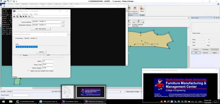 AccumarkV10 Pattern Design-Process Costing Marker: Tạo Sơ Đồ Tính Định Mức Tạm 10 AccumarkV10 Pattern Design-Process Costing Marker: Tạo Sơ Đồ Tính Định Mức Tạm 9
