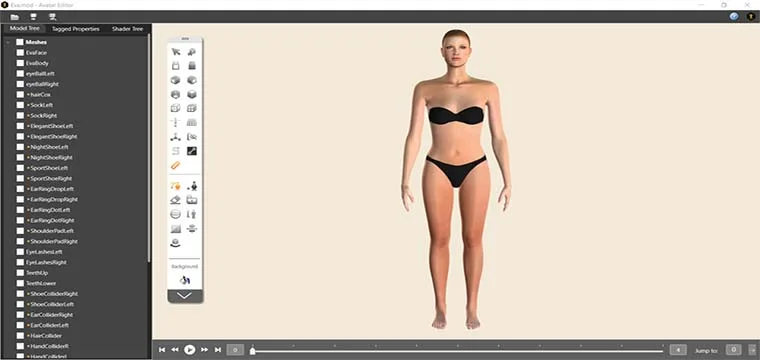 Optitex 19 - Navigating the Avatar Editor 1