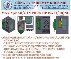 Giới Thiệu Về CongNgheMay 5 Máy Nạp Mực In Phun HP45 Tự Động