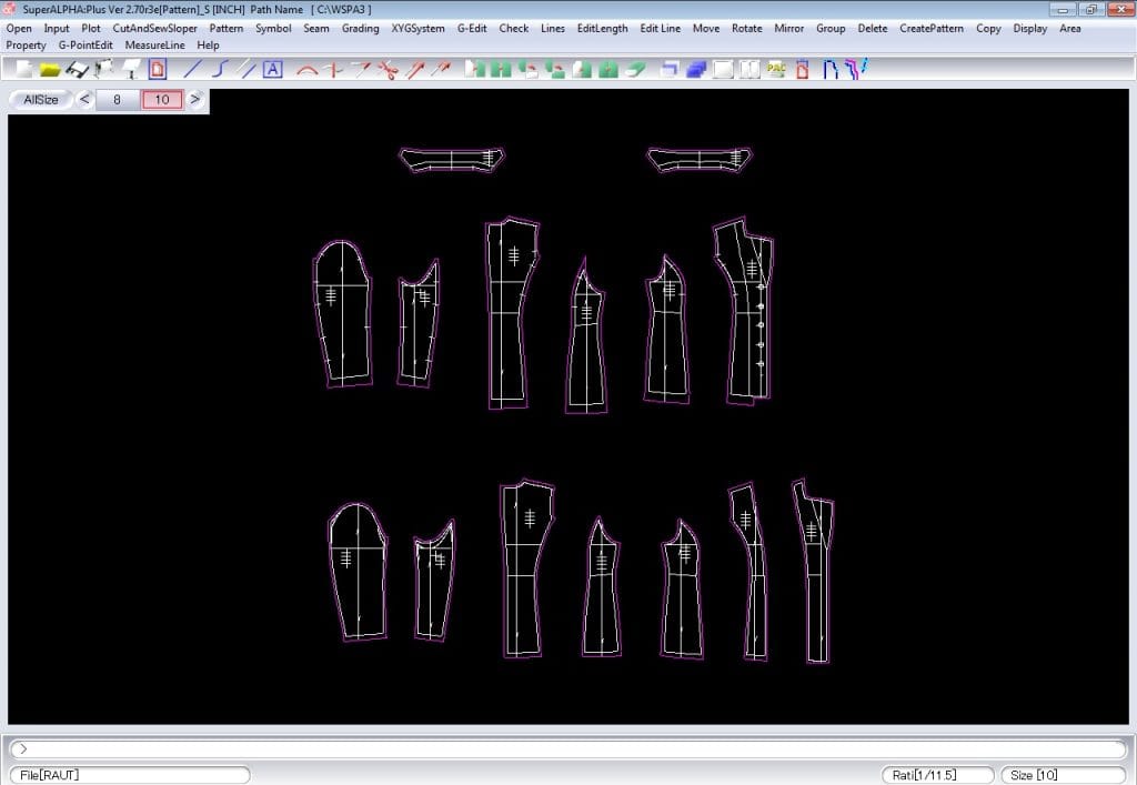 Tạo Bảng Report Pattern Trên Yuka SuperALPHA Plus