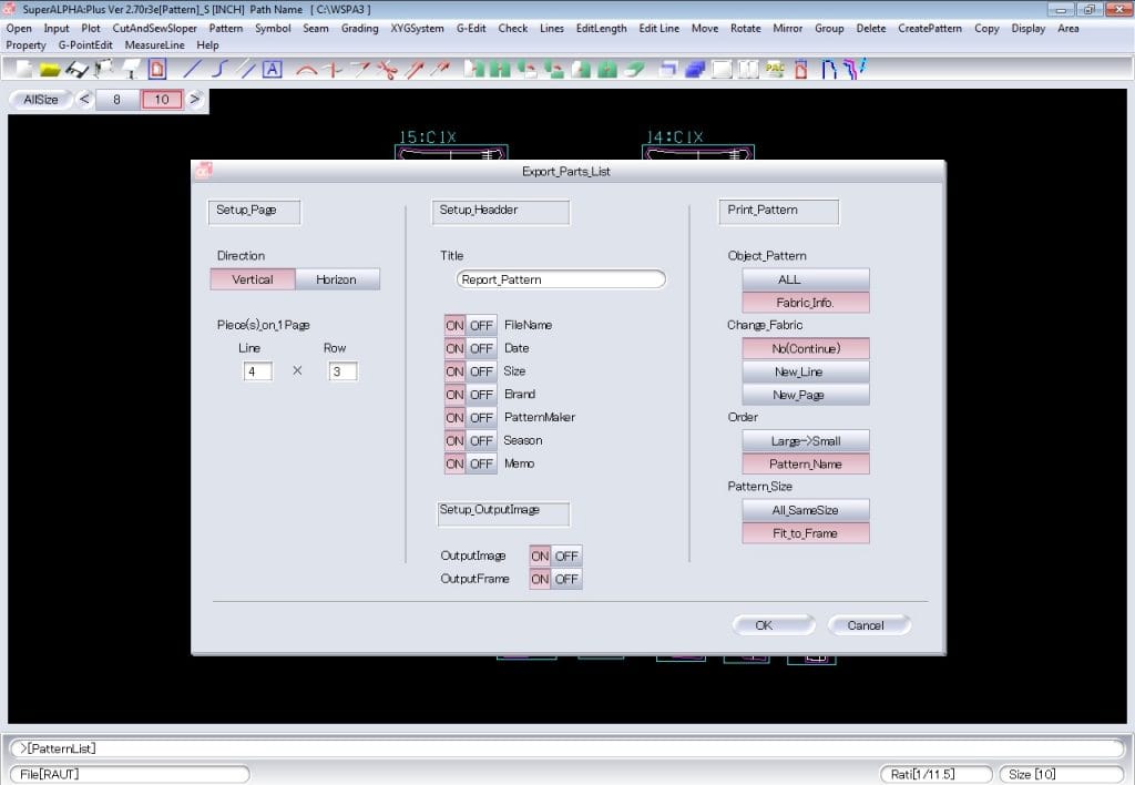 Cách Tạo Bảng Report Pattern Trên Yuka SuperALPHA Plus 4