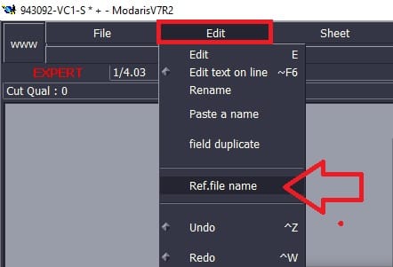 Cách Sử Dụng Ref Axis REF Trong Lectra Modaris 2