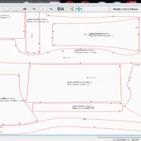 In Dấu Bấm-Cắt Đường Bán Thành Phẩm Trên Lectra Justprint 38